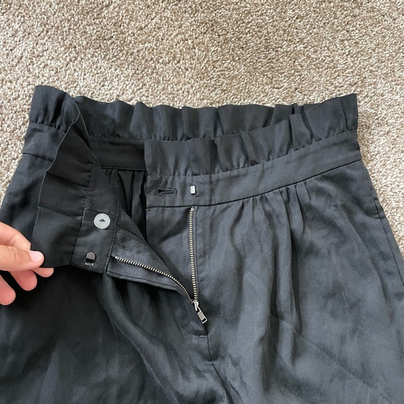 NWT & Other Stories - Black Ruffle High Rise Pants - Picture 3 of 10